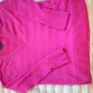 J.Crew Pink V-Neck Sweater